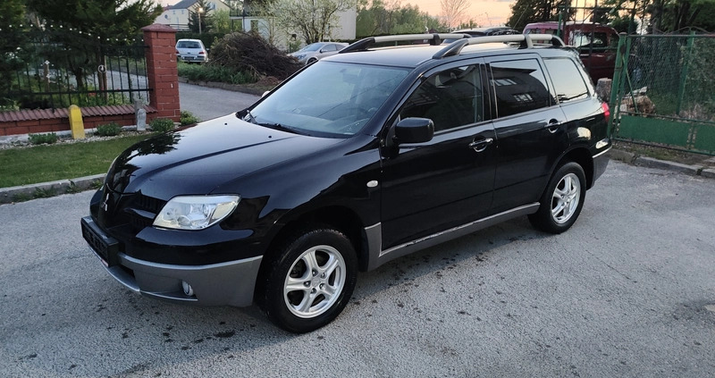 Mitsubishi Outlander cena 16999 przebieg: 173000, rok produkcji 2007 z Koziegłowy małe 466